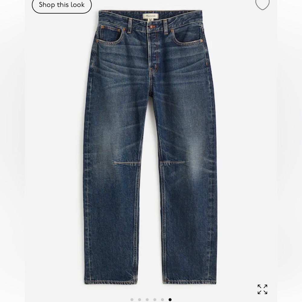 Madewell Women's Darted Barrel Jeans